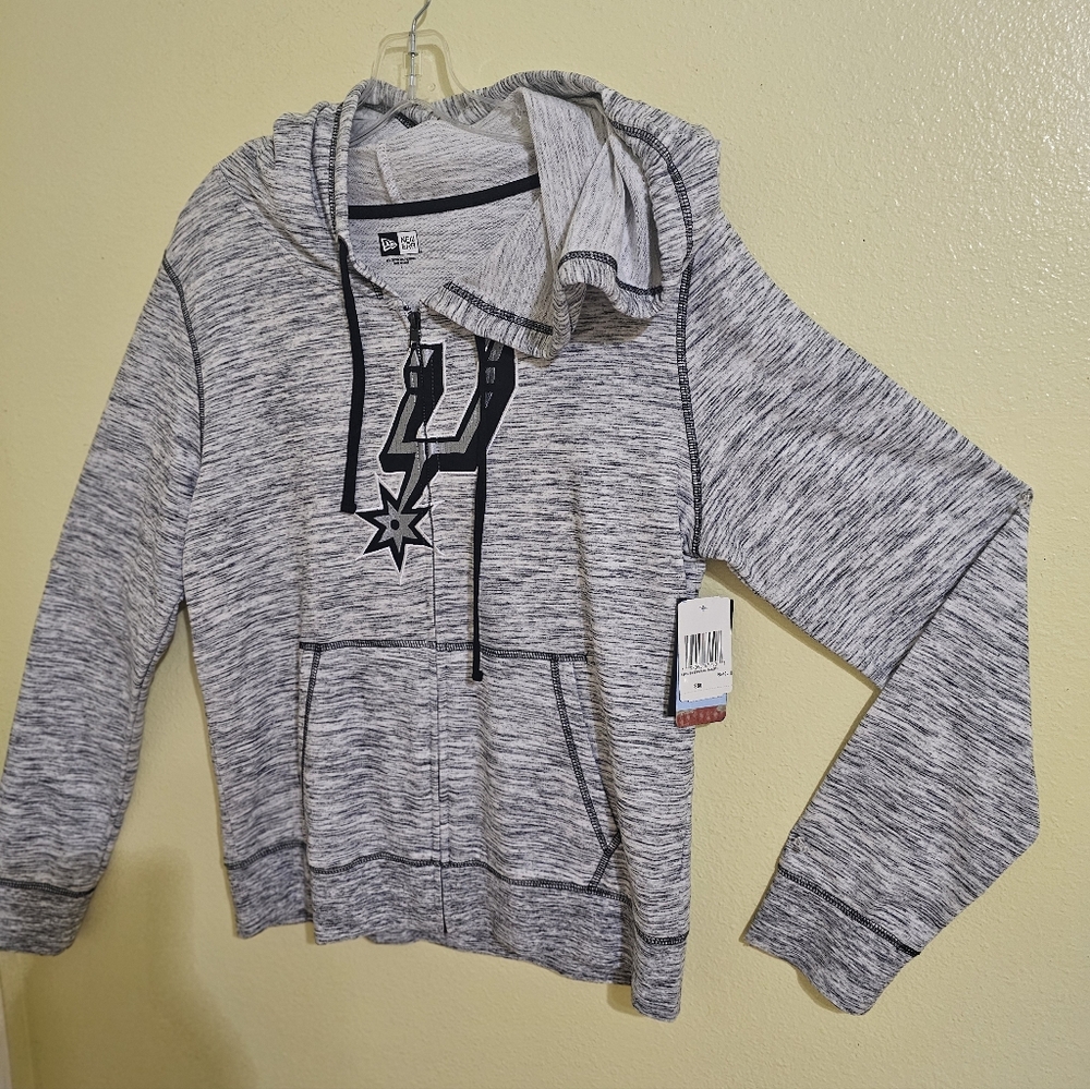 New Era Black and White Knit Fabric